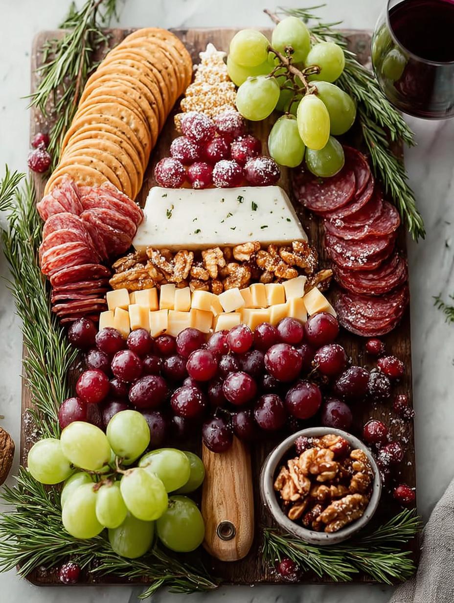 Delicious Christmas Tree Charcuterie Board That Wows Guests - Christmas Tree Charcuterie Board - main visual representation