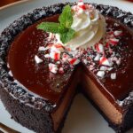 Dark Chocolate Peppermint Mousse