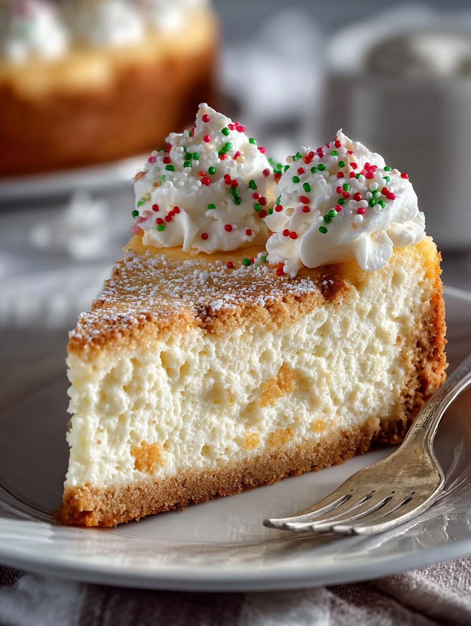 Dreamy Sugar Cookie Cheesecake
