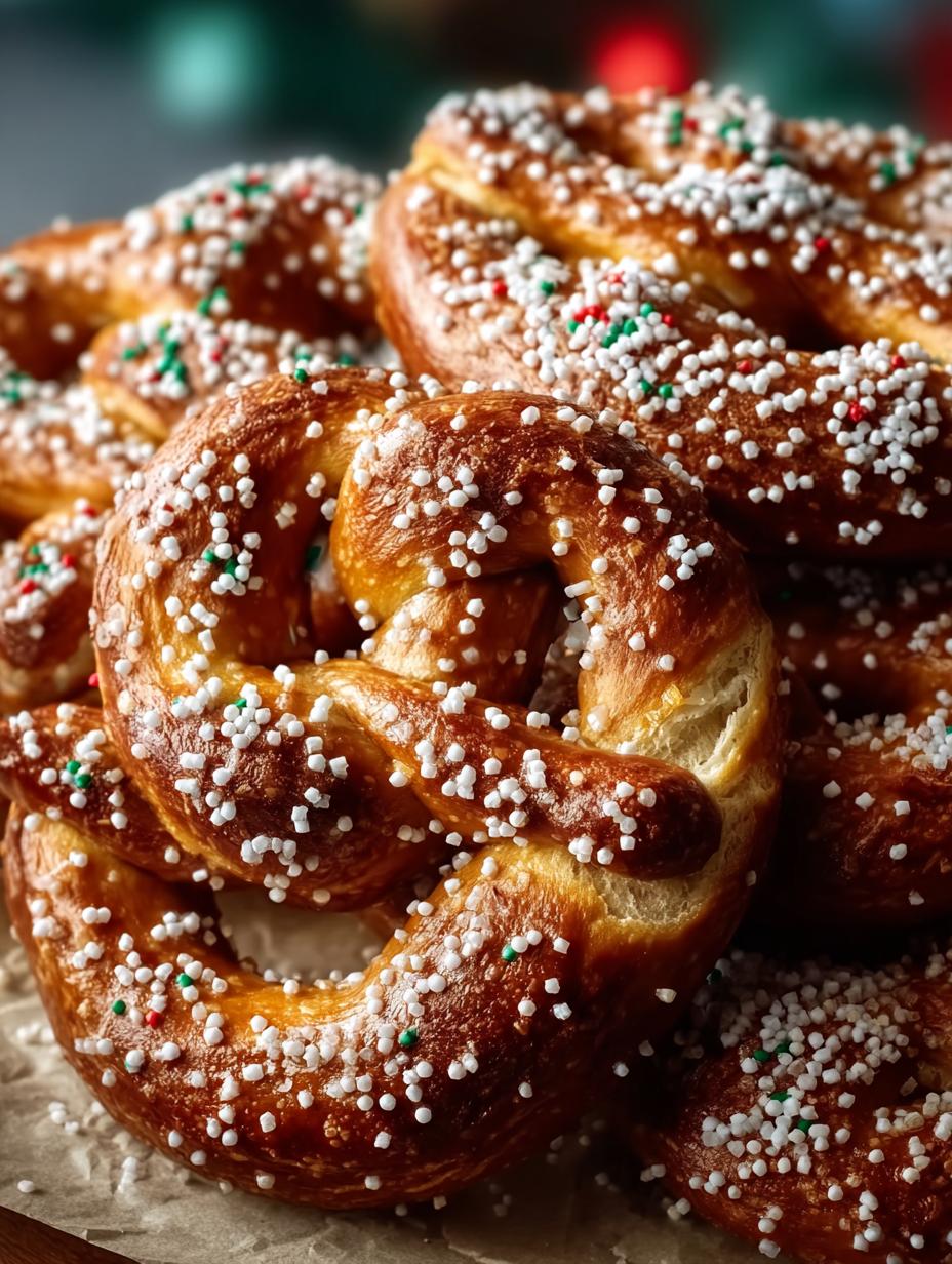 Festive Pretzel Christmas Cookies: 24 Sweet Treats to Enjoy - Festive Pretzel Christmas Cookies - additional detail