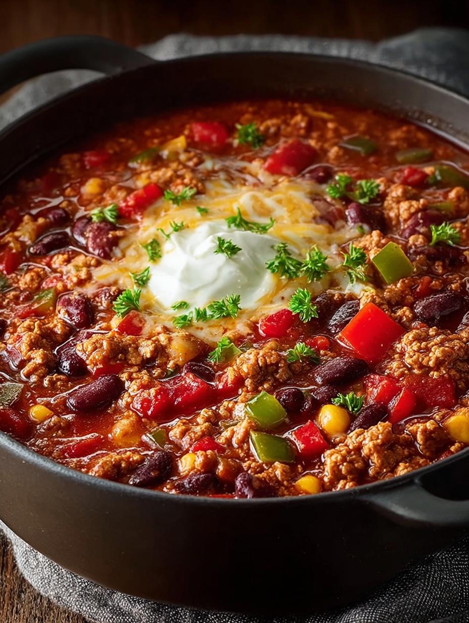 Hearty Turkey Vegetable Chili: 6 Reasons to Love It 4 Hearty Turkey Vegetable Chili: 6 Reasons to Love It - Hearty Turkey Vegetable Chili - main visual representation