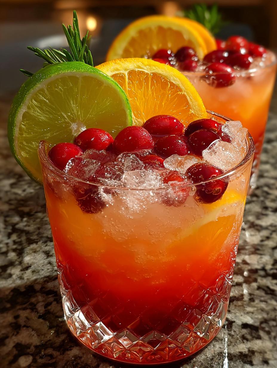 Holiday Rum Punch