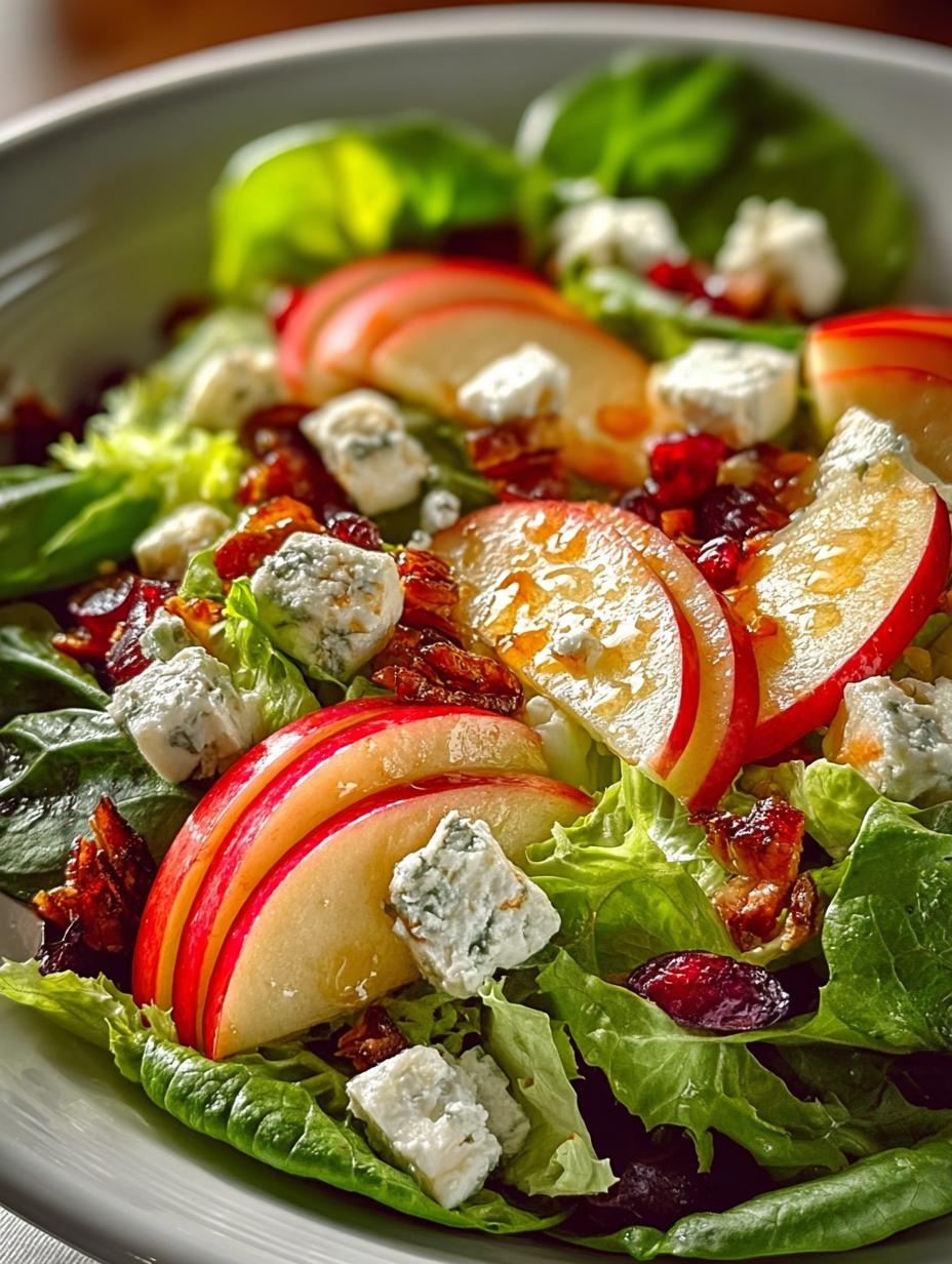 Delicious Honeycrisp Apple Feta Salad Recipe to Try - Honeycrisp Apple Feta Salad - main visual representation