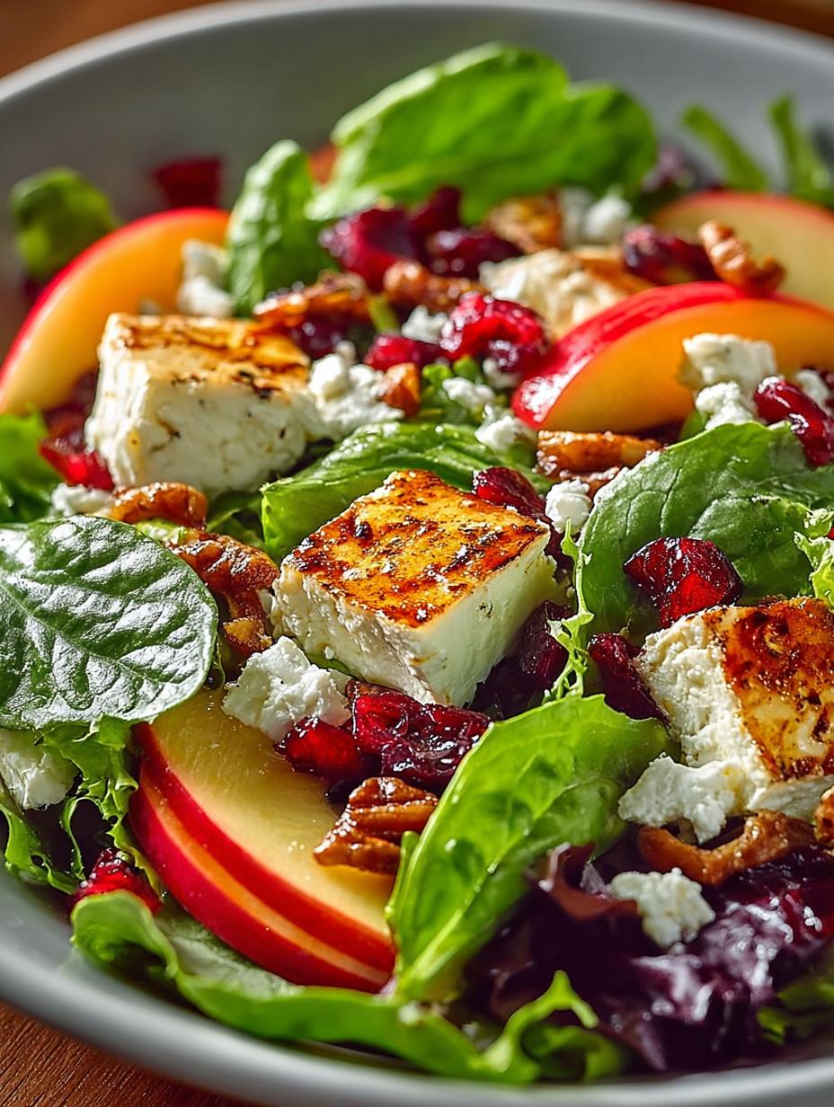 Delicious Honeycrisp Apple Feta Salad Recipe to Try - Honeycrisp Apple Feta Salad - additional detail