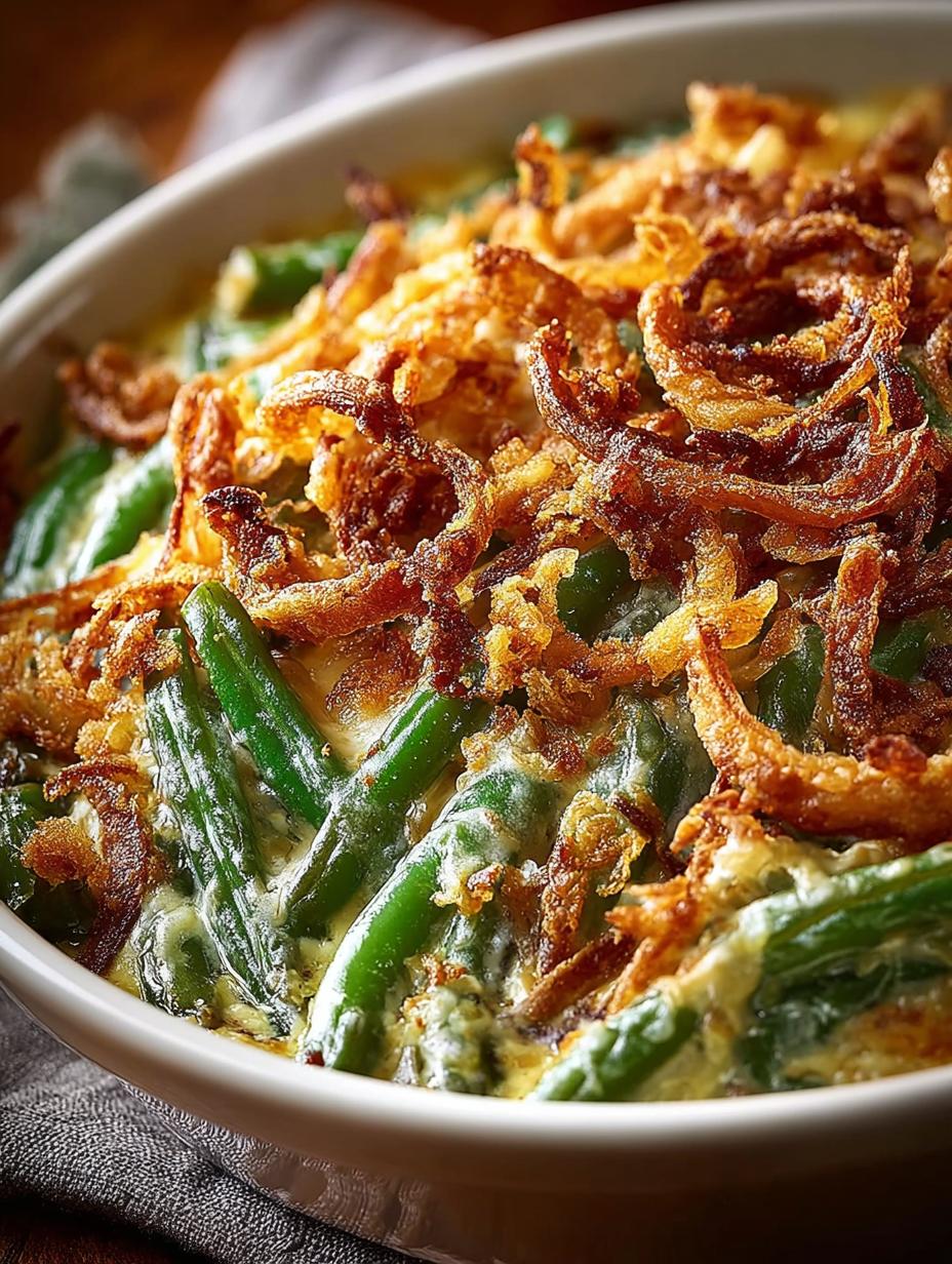 Irresistible Campbells Green Bean Casserole Recipe - Irresistible Campbells Green Bean - main visual representation