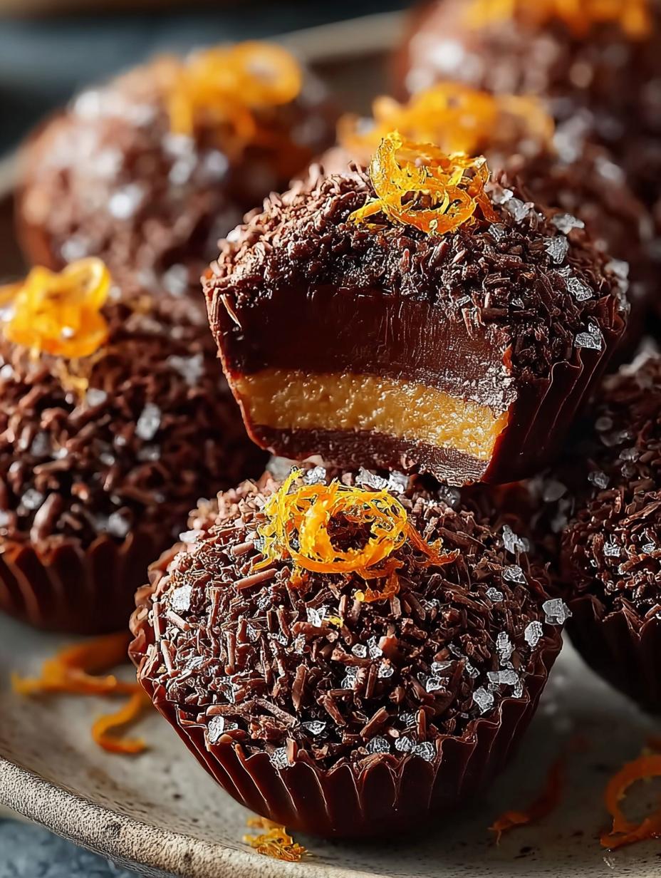 Juicy Orange Chocolate Christmas Truffles: 24 Festive Treats - Juicy Orange Chocolate Christmas - additional detail