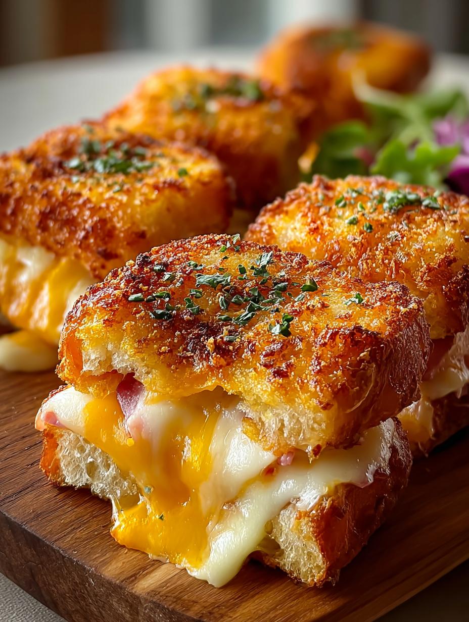 Mini Grilled Cheese Hawaiian