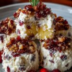 Mini Pineapple Cranberry Cheese