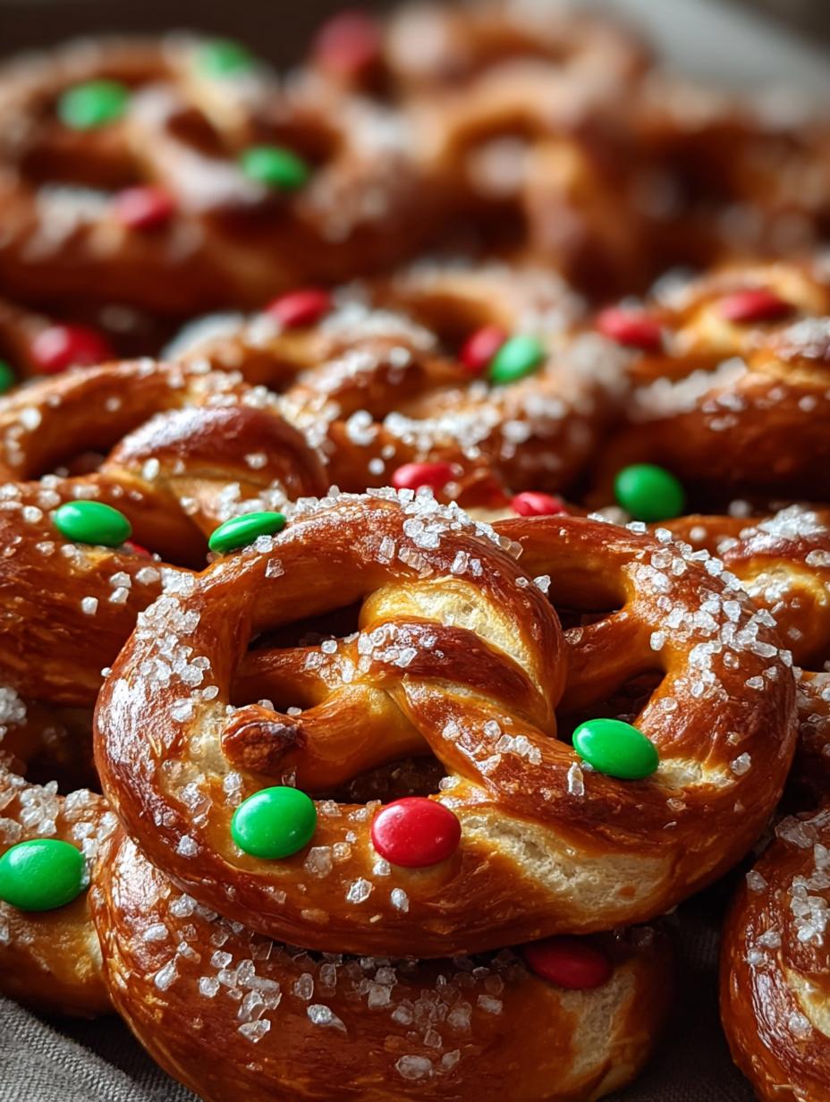 Mint Christmas Pretzels Hugs: 48 Sweet Festive Bites - Mint Christmas Pretzels Hugs - additional detail
