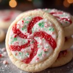 Peppermint Sugar Cookies