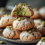 Pistachio Wedding Cookies