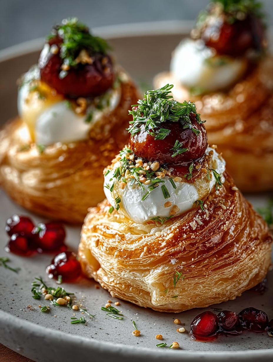 Puff Pastry Trees Burrata: 7 Irresistible Holiday Treats - Puff Pastry Trees Burrata - additional detail