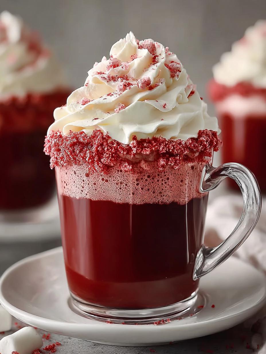 Red Velvet Hot Chocolate: 7 Reasons to Indulge Now - Red Velvet Hot Chocolate - main visual representation