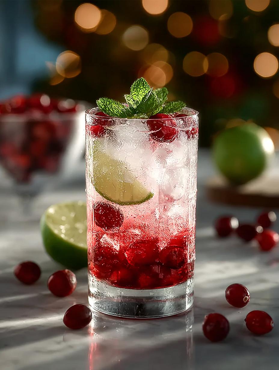 Santas Vodka Refresher: 7 Festive Holiday Cocktail Ideas - Santas Vodka Refresher - main visual representation