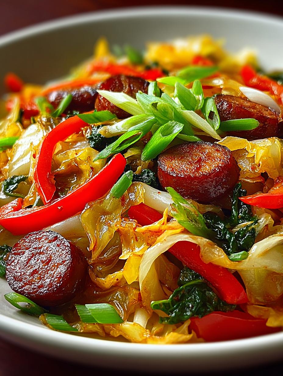 Sausage Cabbage Stir Fry: 5 Flavorful Reasons to Try - Sausage Cabbage Stir Fry - main visual representation