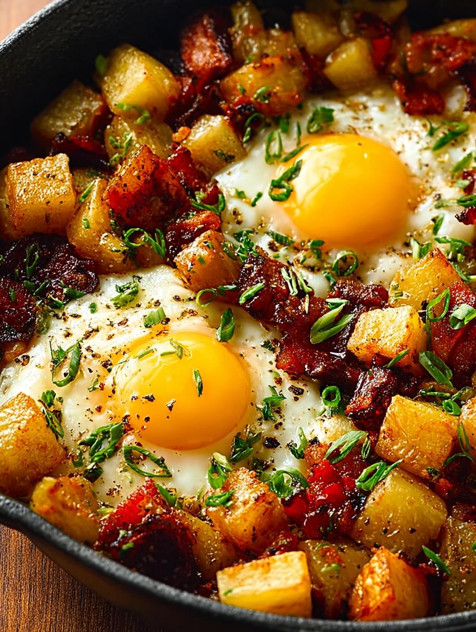 Skillet Breakfast Hash: 5 Simple Steps to Deliciousness - Skillet Breakfast Hash - main visual representation