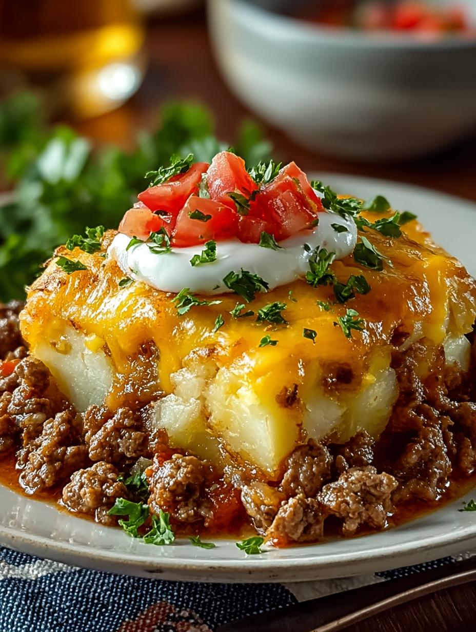 Slow Cooker Cowboy Potato Casserole: Comfort in Every Bite - Slow Cooker Cowboy Potato - additional detail