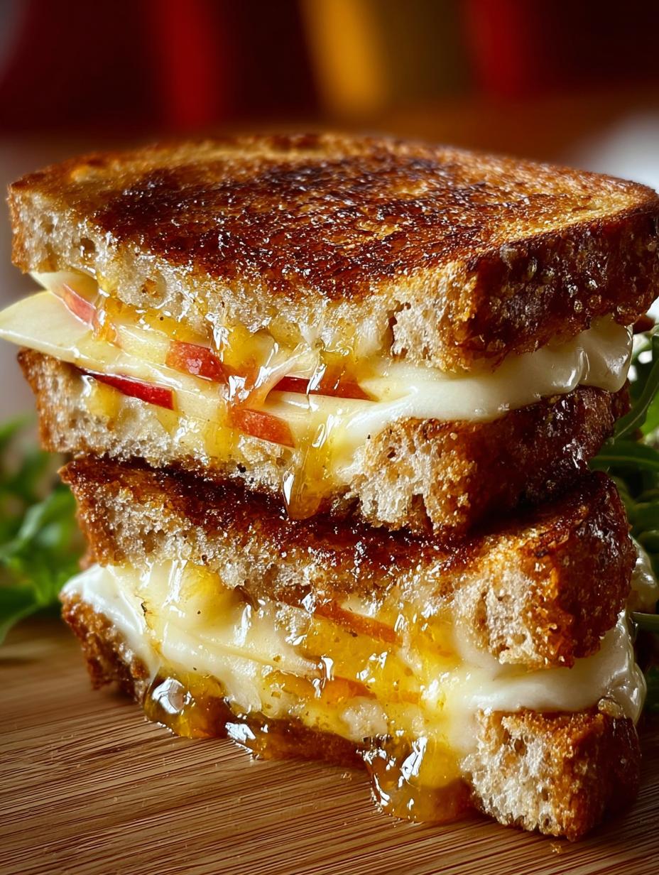 Delicious Smoked Gouda Apple Grilled Cheese Recipe - Smoked Gouda Apple Grilled - additional detail