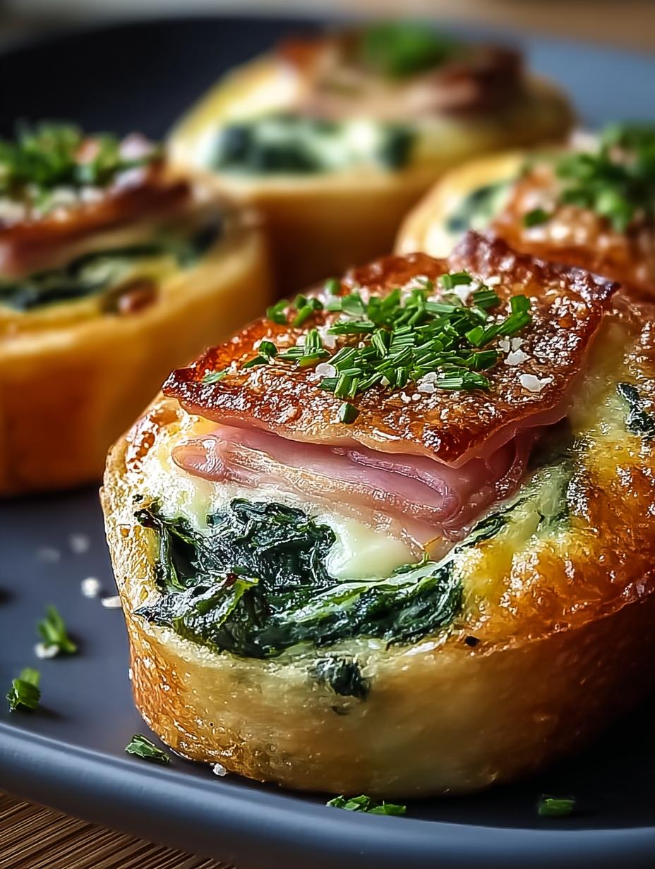 Spinach Ham Breakfast Rolls: Your New Morning Favorite - Spinach Ham Breakfast Rolls - additional detail