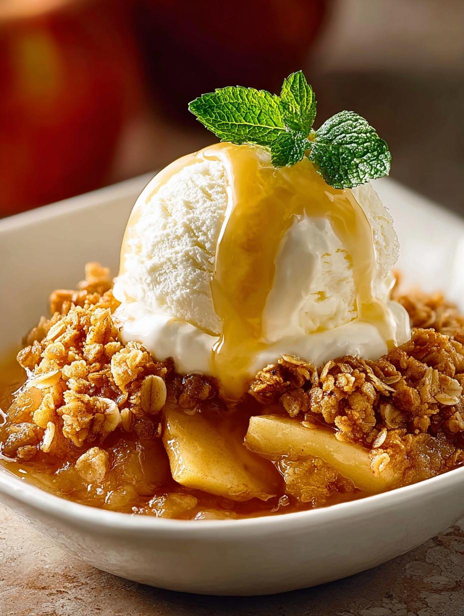 Delicious Apple Crisp: 8 Reasons to Love This Comfort Dessert - Apple Crisp - additional detail