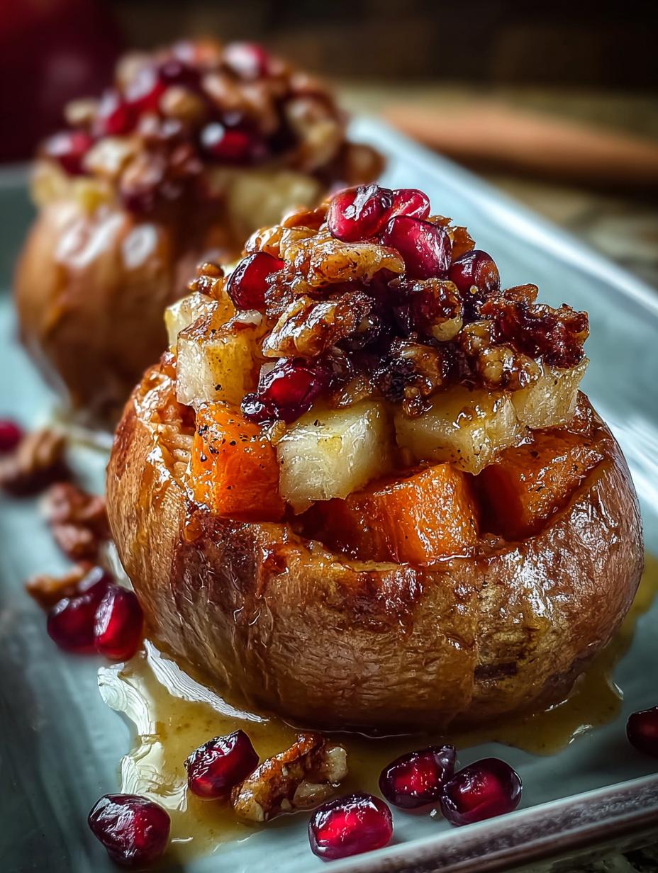 Delicious Apple Spiced Stuffed Sweet Potatoes Recipe - Apple Spiced Stuffed Sweet - additional detail