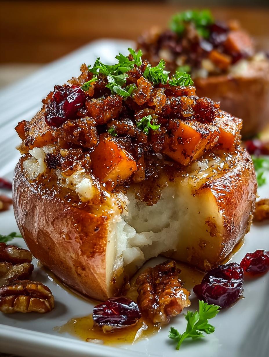 Apple Spiced Stuffed Sweet