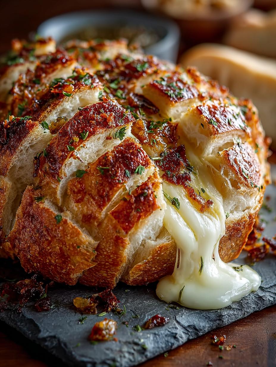 Delightful Brie Cheese Bread with Toppings to Try - Brie Cheese Bread with - main visual representation