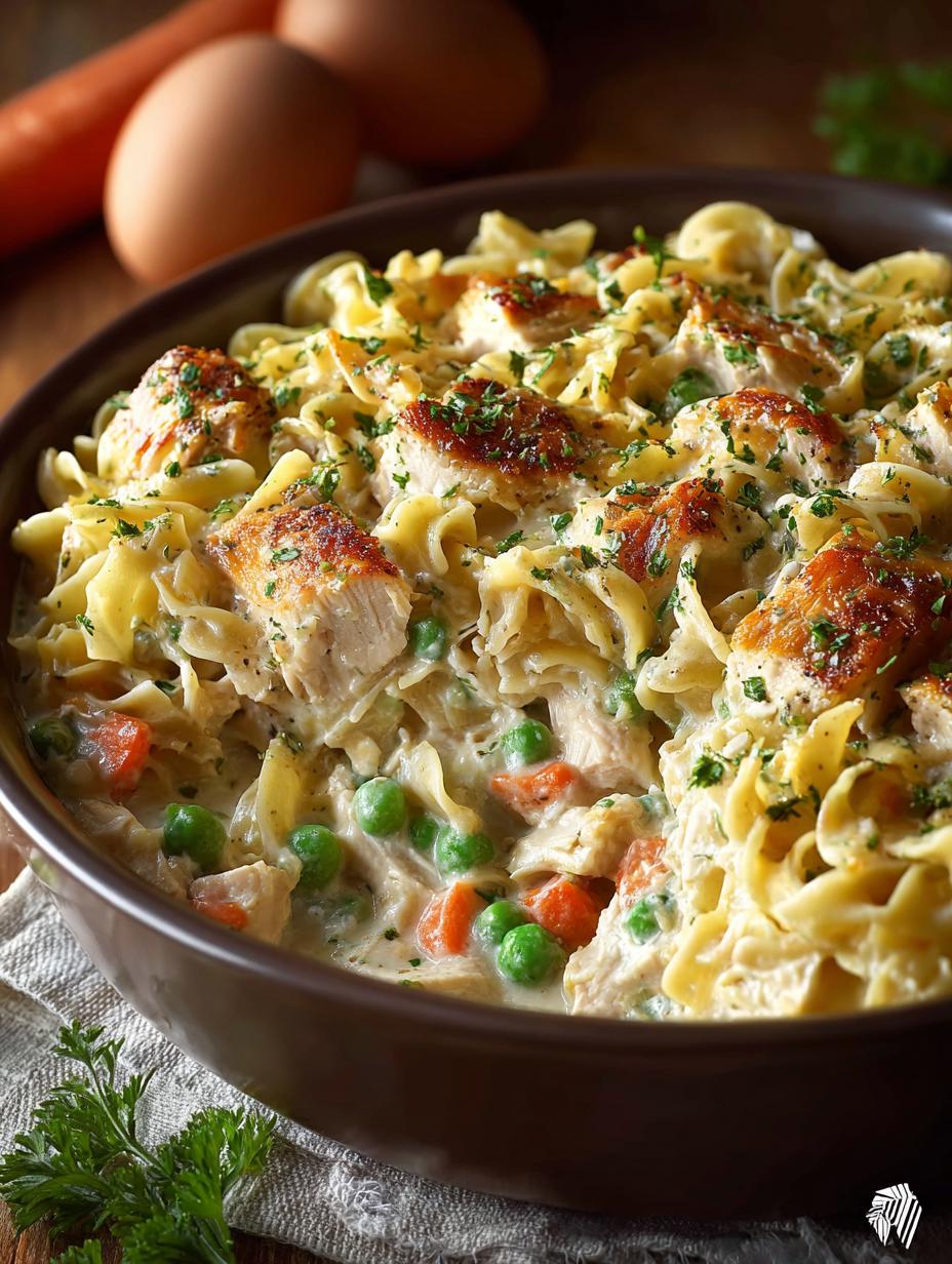Chicken Pot Pie Noodle