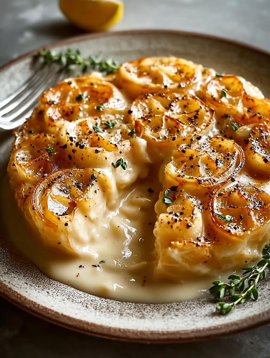 Creamy Roast Garlic Lemon