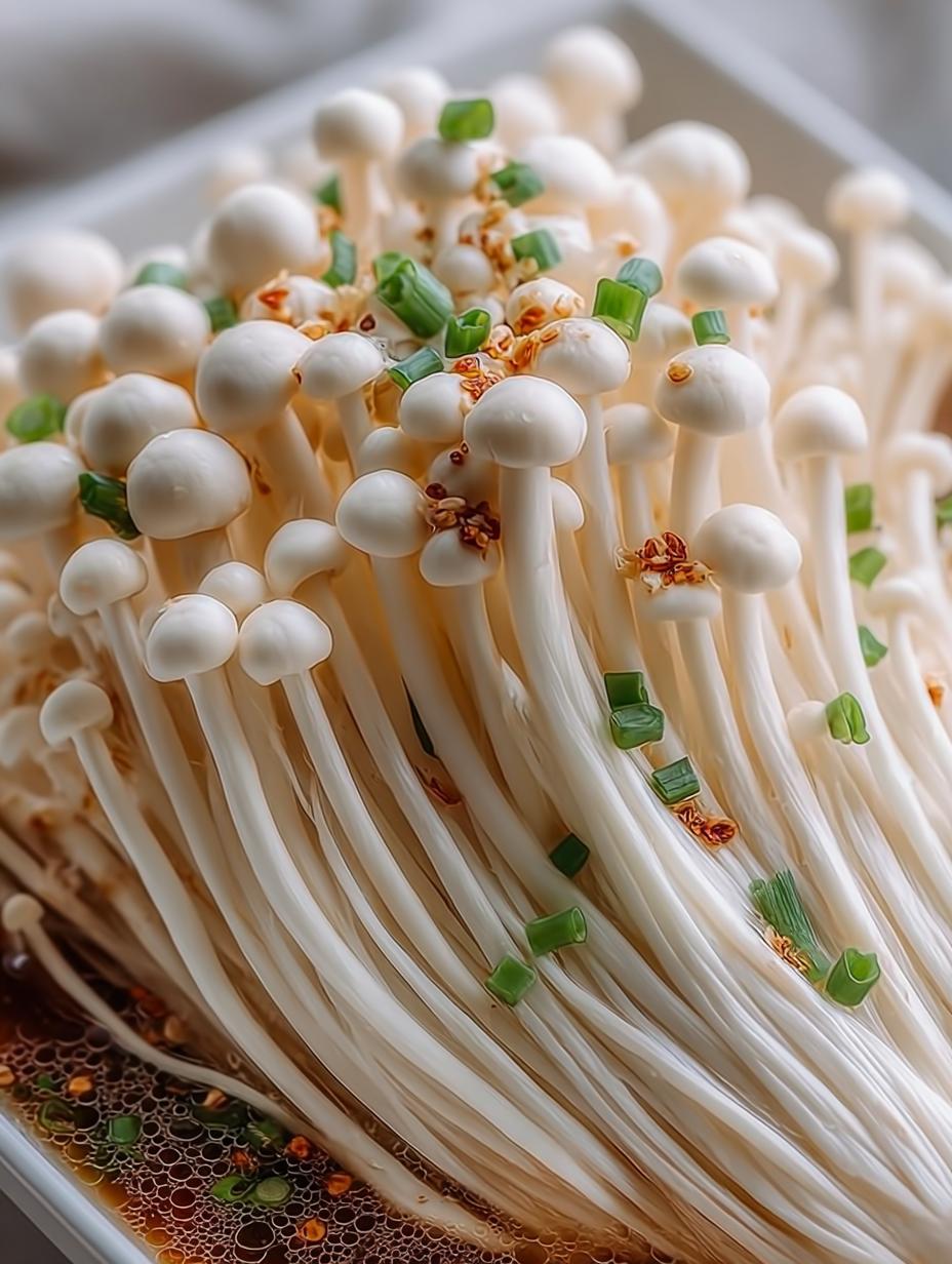 Enoki Mushrooms with Garlic: 5 Irresistible Ways to Enjoy - Enoki Mushrooms with Garlic - main visual representation