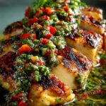 Grilled Salsa Verde Pepper