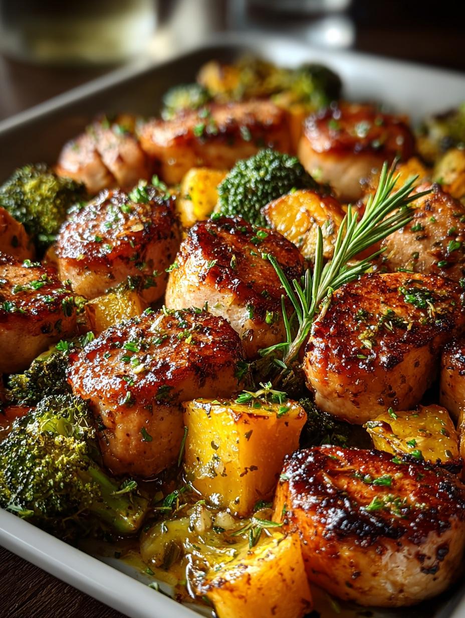 Delicious Honey Garlic Sheet Pan Dinner for Easy Meals - Honey Garlic Sheet Pan - additional detail