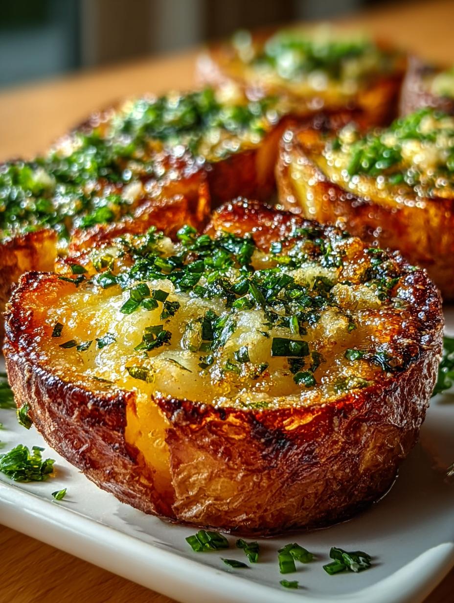 Irresistible Crispy Garlic Herb