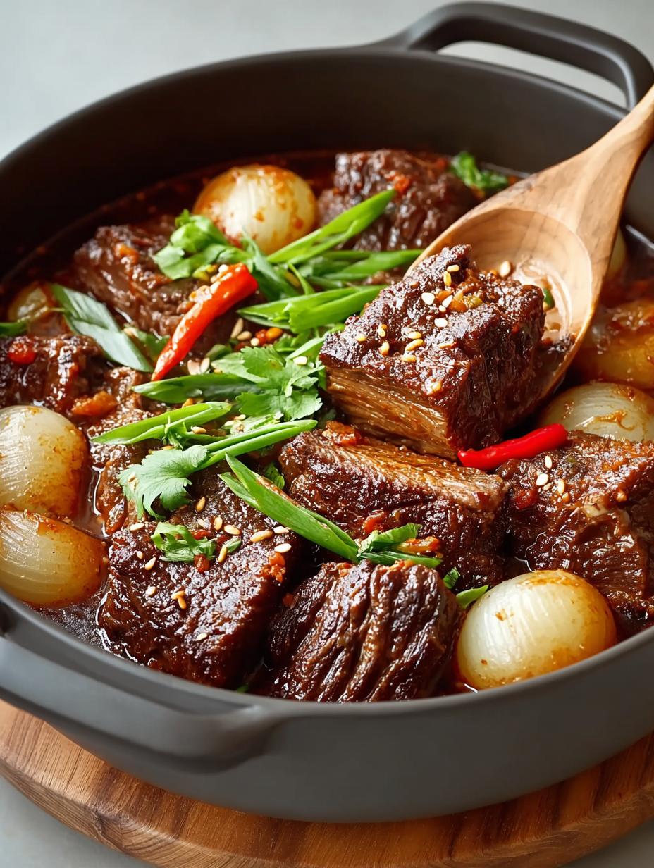 Korean Style Pot Roast