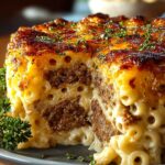 Mac Cheese Beef Meatloaf