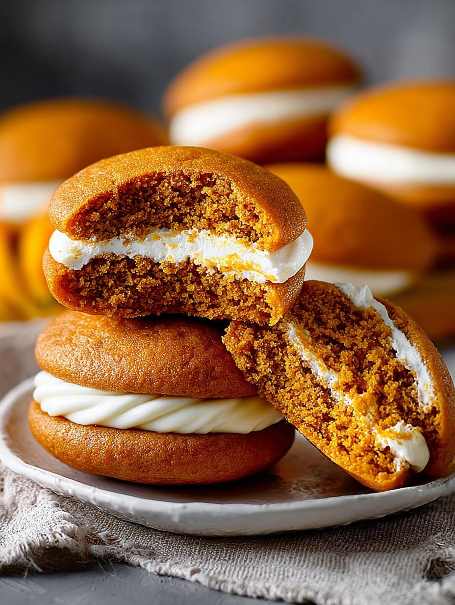Maple Pumpkin Whoopie Pies