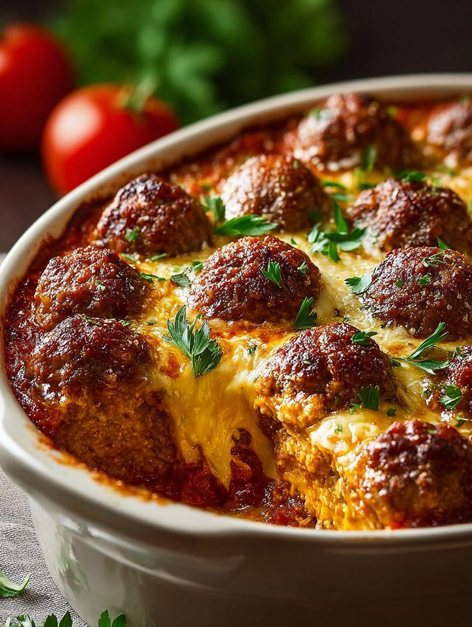 Meatball Casserole: 7 Heavenly Ways to Savor Comfort Food - Meatball Casserole - additional detail