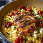 Mediterranean Chicken Orzo