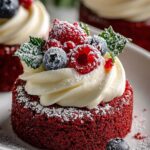 Mini Red Velvet Wreath