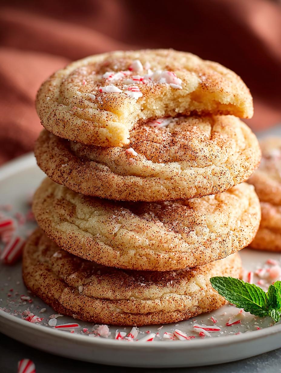 Delicious Peppermint Snickerdoodles For Holidays - Peppermint Snickerdoodles For Holidays - additional detail