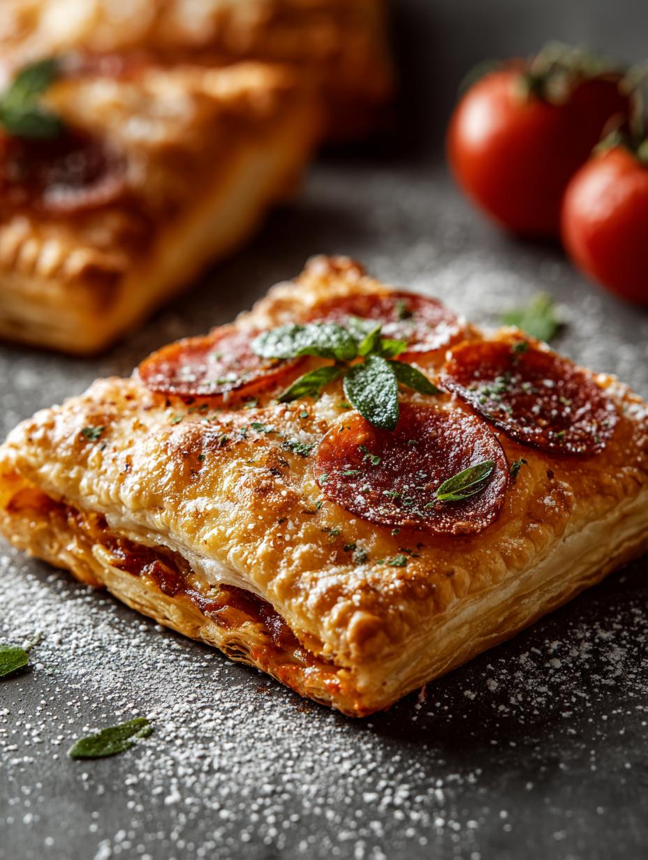 Pepperoni Pizza Puff Pastry: 12 Flaky Delights to Try - Pepperoni Pizza Puff Pastry - additional detail