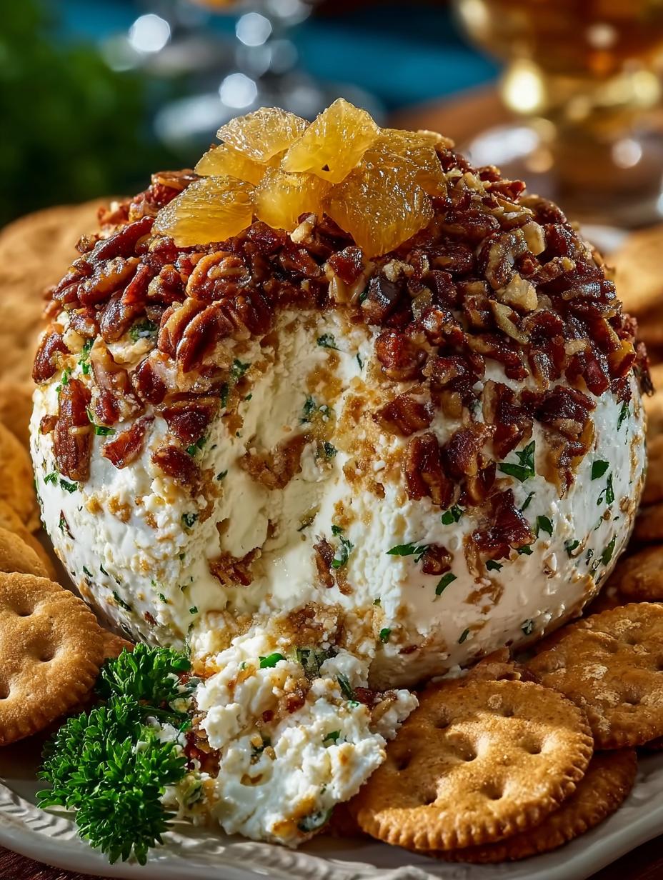 Delicious Pineapple Pecan Cheese Ball Recipe to Impress 4 Delicious Pineapple Pecan Cheese Ball Recipe to Impress - Pineapple Pecan Cheese Ball - main visual representation