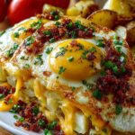 Potato Egg Cheese Breakfast