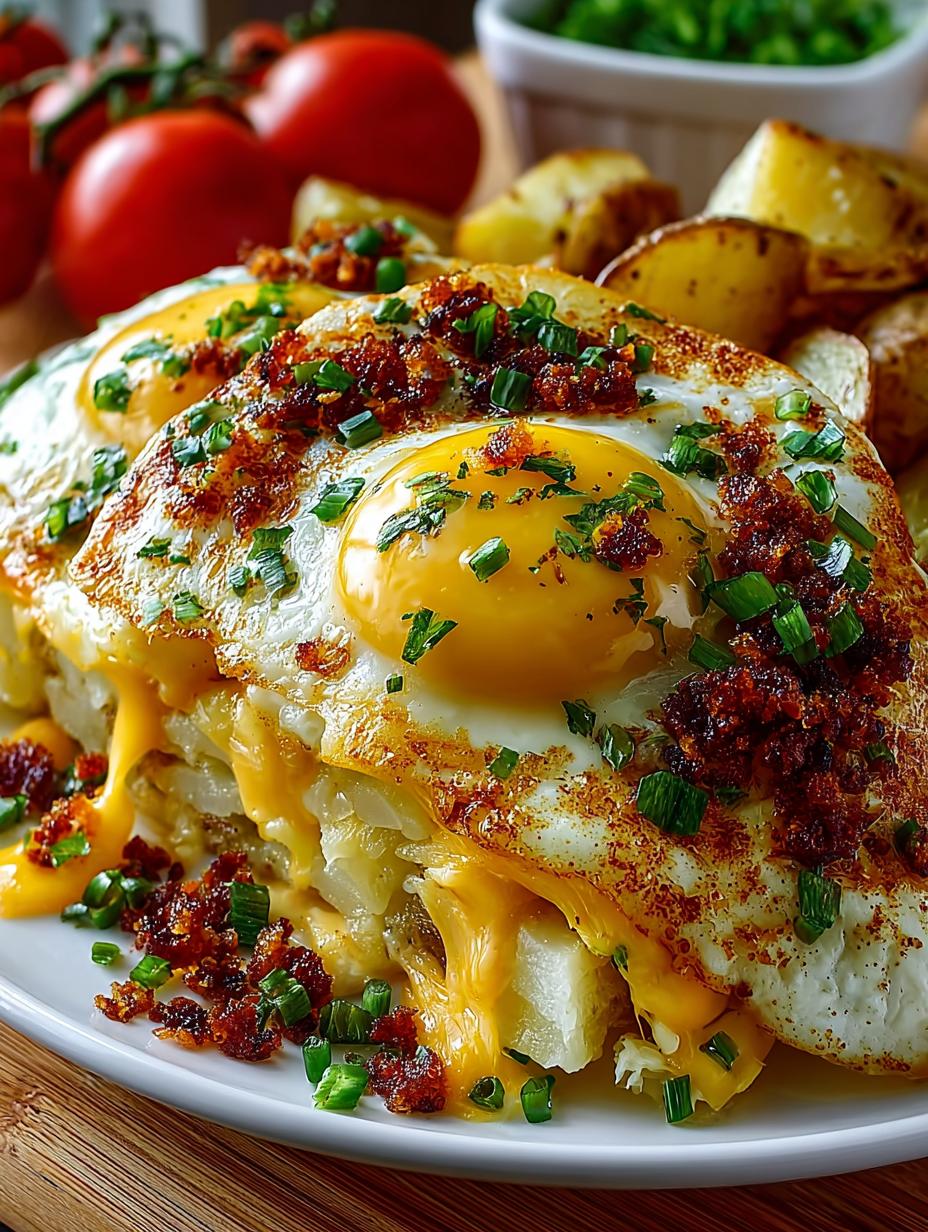 Potato Egg Cheese Breakfast