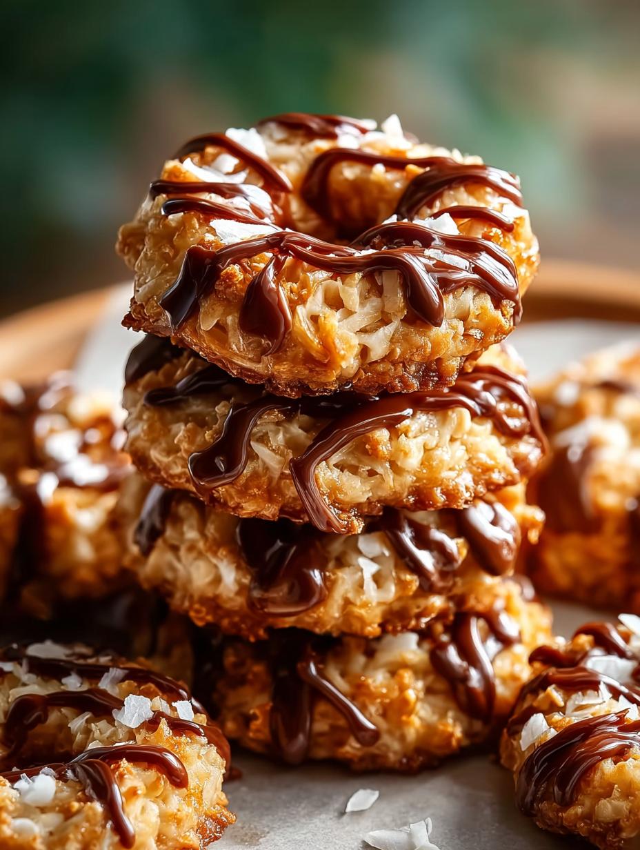 Samoas Cookies