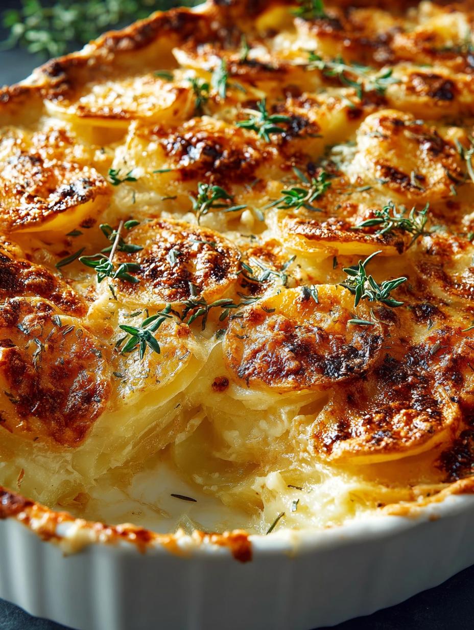 Scalloped Potatoes For Comforting