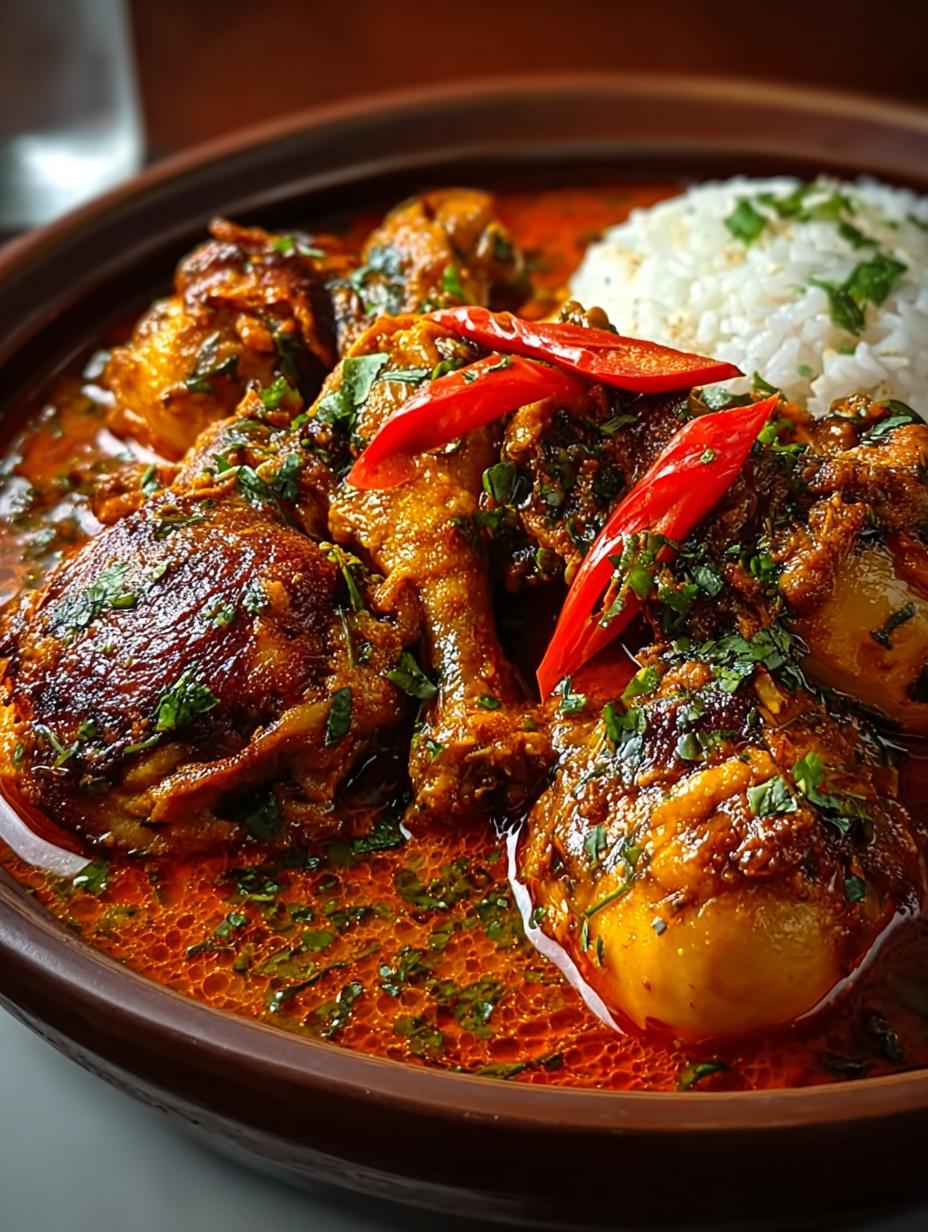 Spicy Nigerian Chicken Stew