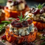 Sweet Potato Rounds Brie