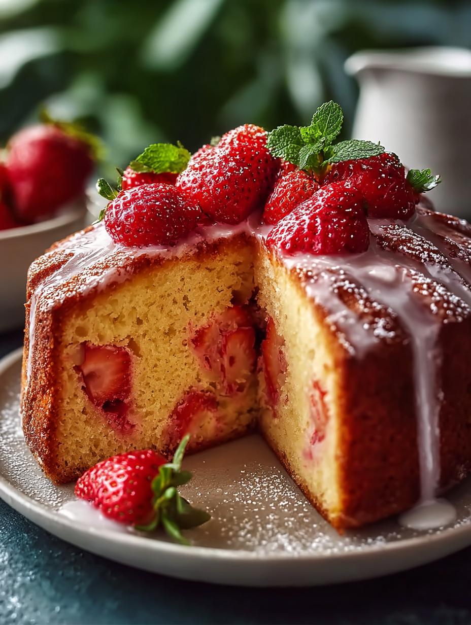 Sweet Strawberry Pound Cake: 5 Reasons to Indulge 4 Sweet Strawberry Pound Cake: 5 Reasons to Indulge - Sweet Strawberry Pound Cake - main visual representation
