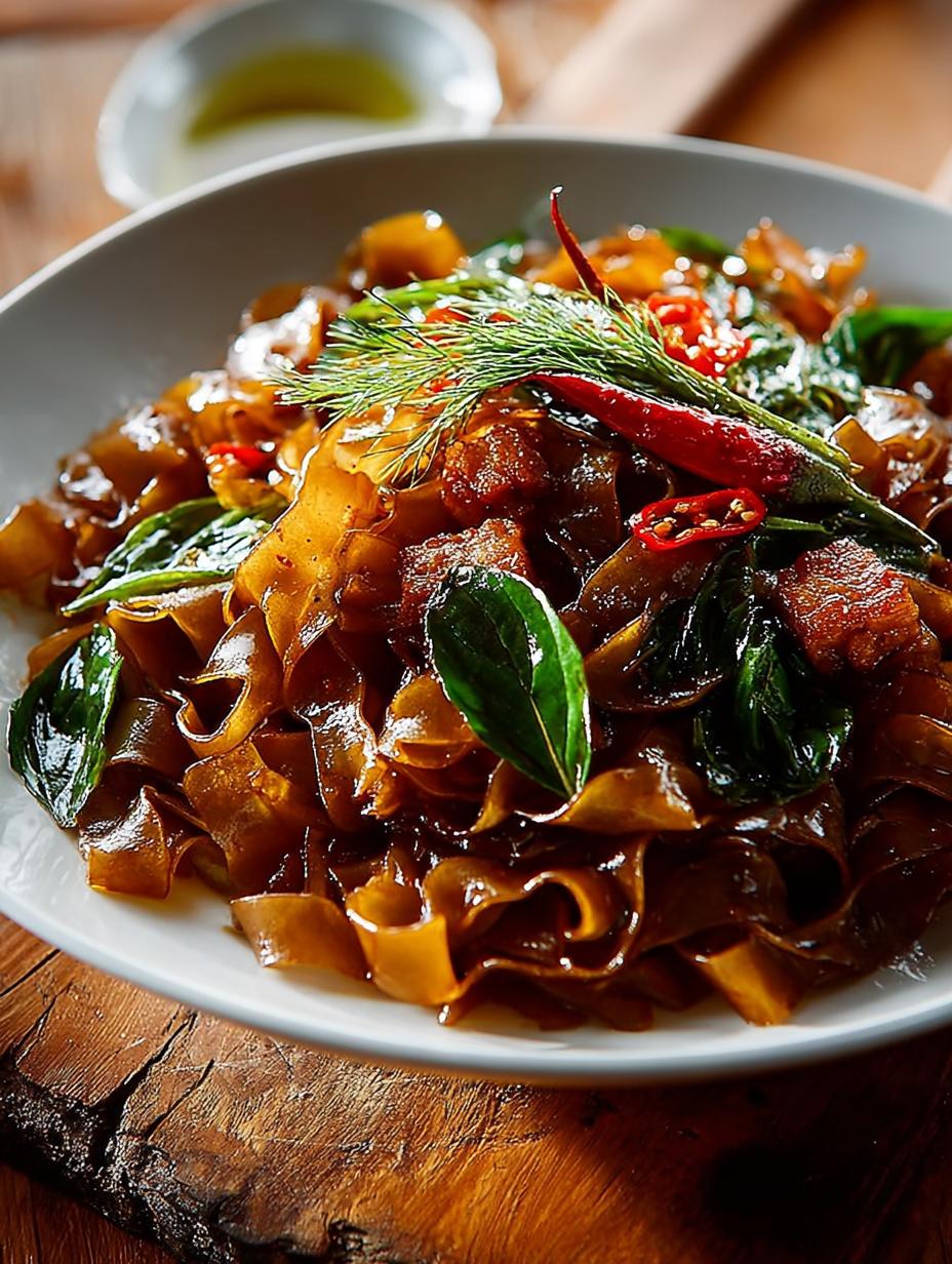 Thai Drunken Noodles: 10 Bold Ways to Spice Up Dinner - Thai Drunken Noodles - main visual representation